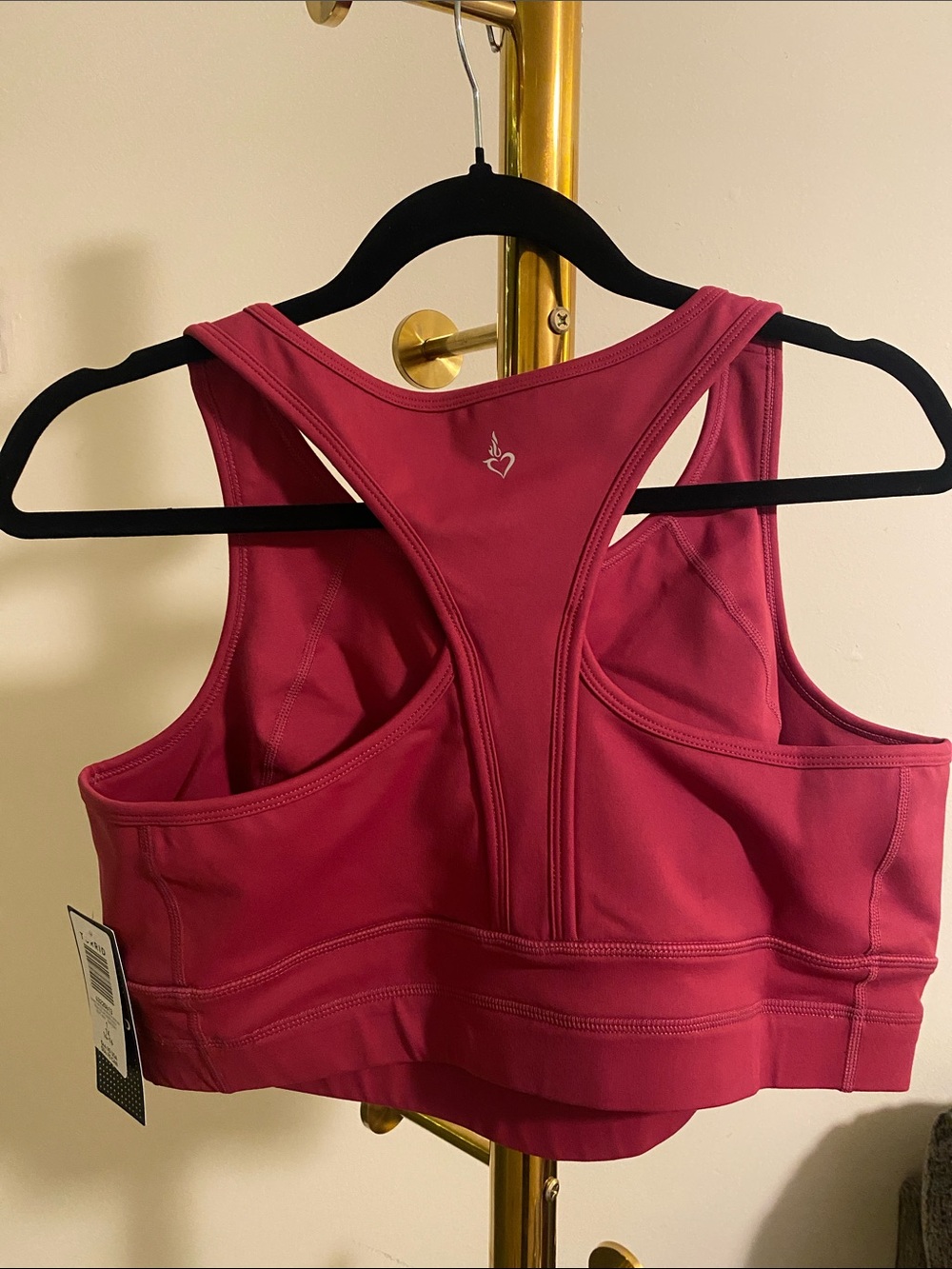 Torrid Longline Plum Sports Bra - Supportive Women's Activewear - Picture 4 of 5